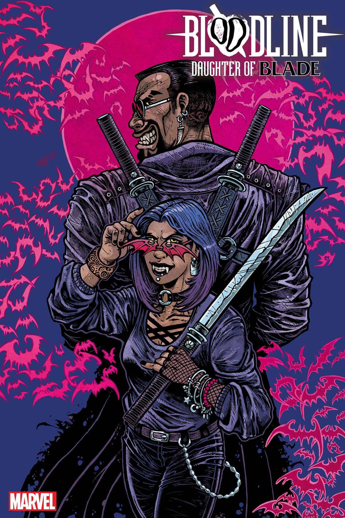 Bloodline Daughter Of Blade #1 Wolf Var (Wolf Var) Marvel Prh Comic Book 2023