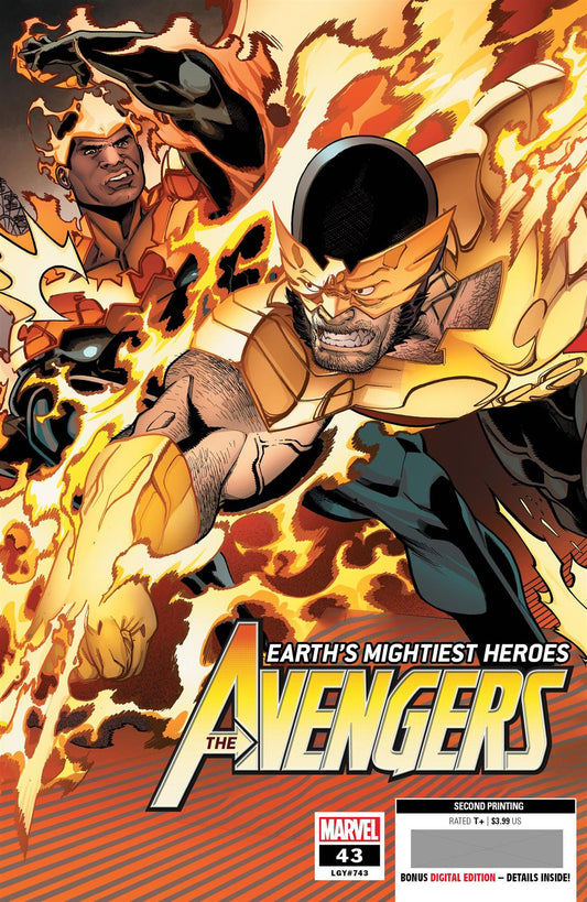 Avengers #43 2nd Ptg Garron Var Marvel Comics Comic Book