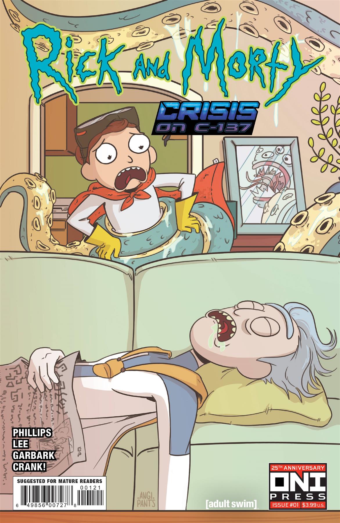 Rick & Morty Crisis On C 137 #1 Cvr B Trizzino Oni Press Inc. Comic Book