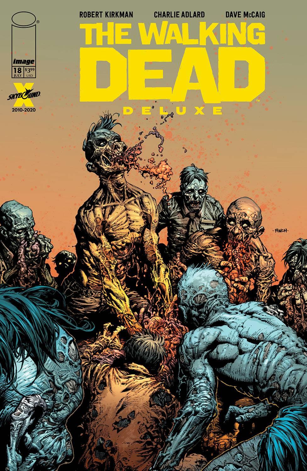 Walking Dead Dlx #18 Cvr A Finch & Mccaig (mr) Image Comics Comic Book