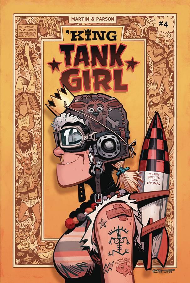 King Tank Girl #4 (of 5) Cvr A Parson Albatross Funnybooks Comic Book
