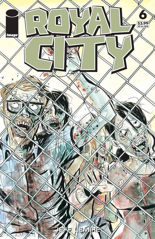 ROYAL CITY #6 CVR D B&W WALKING DEAD #16 TRIBUTE VAR Image Comics Comic Book