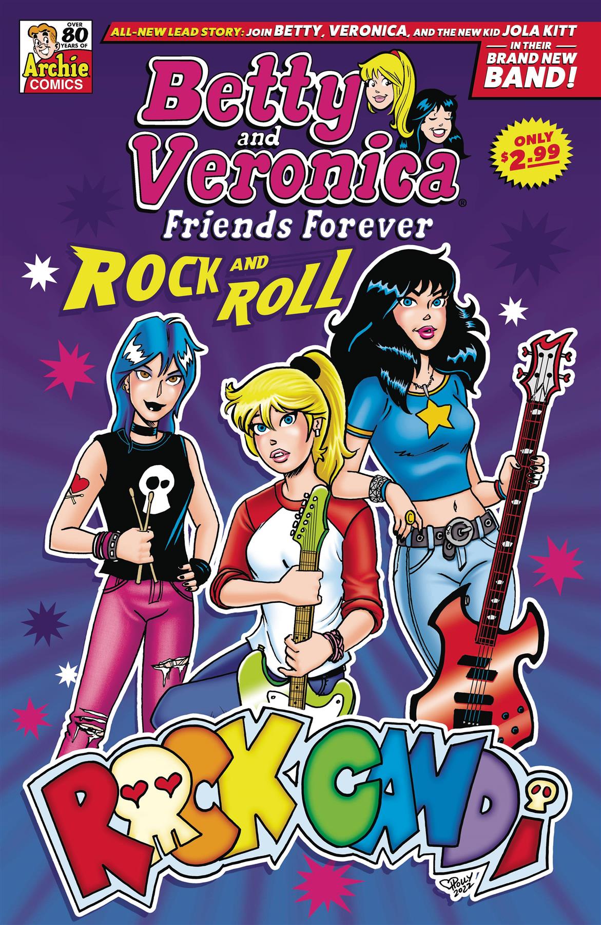 B&v Friends Forever Rock N Roll #1 Archie Comic Publications Comic Book