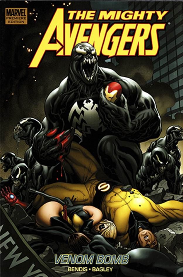 Marvel Mighty Avengers Vol. 2: Venom Bomb  Brian Michael Bendis Hardcover Book