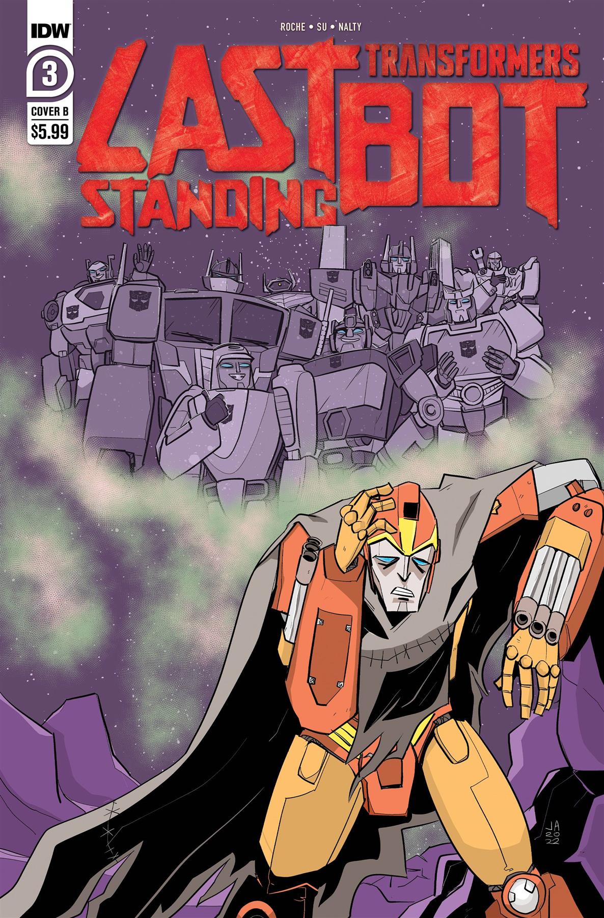 Transformers Last Bot Standing #3 Cvr B Allison Idw Publishing Comic Book