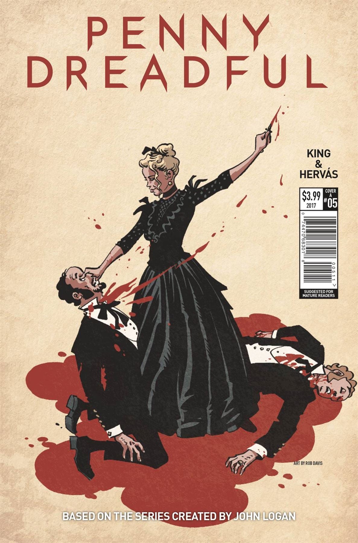 Penny Dreadful #5 Cvr A Davis (Cvr A Davis) Titan Comics Comic Book