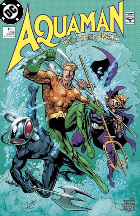 Aquaman 80th Anniversary 100-page Super Spectacular #1 (one Shot) Cvr F Chuck Patton & Kevin Nowlan 1980s Var DC Comics Comic Book