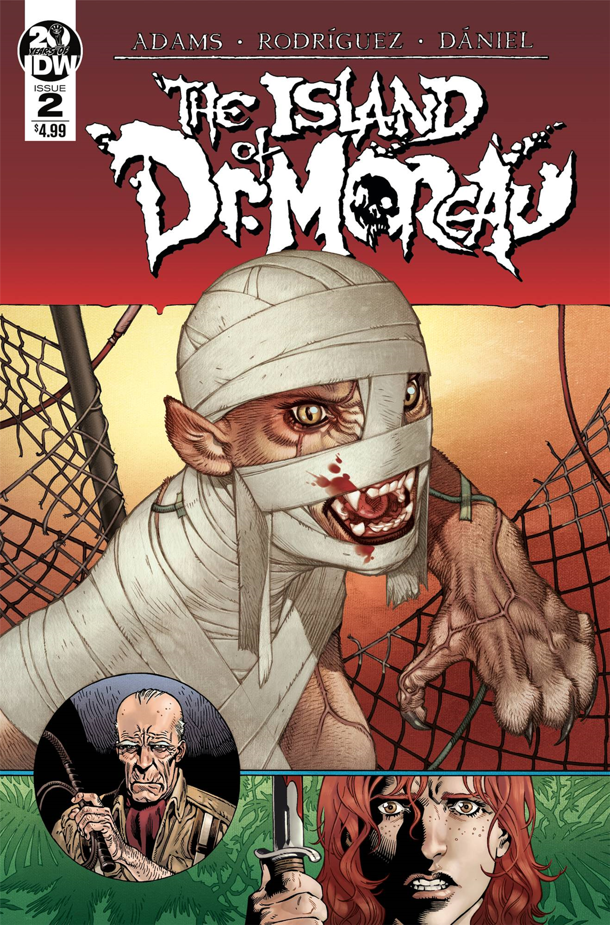 Hg Wells The Island Of Dr Moreau #2 Idw Publishing Comic Book