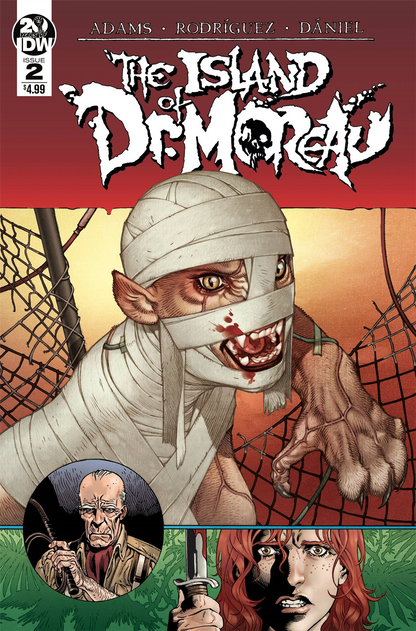 Hg Wells The Island Of Dr Moreau #2 Idw Publishing Comic Book