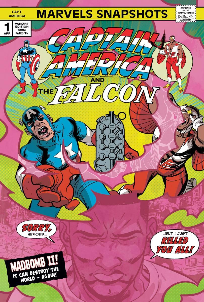 Captain America Marvels Snapshot #1 (Perez Var) Marvel Comics Comic Book 2020
