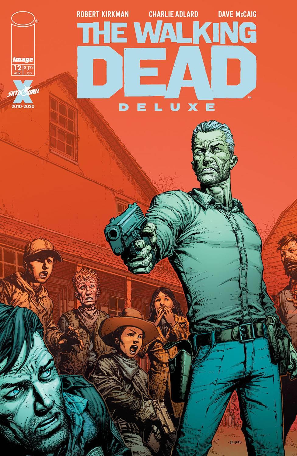 Walking Dead Dlx #12 Cvr A Finch & Mccaig (mr) Image Comics Comic Book