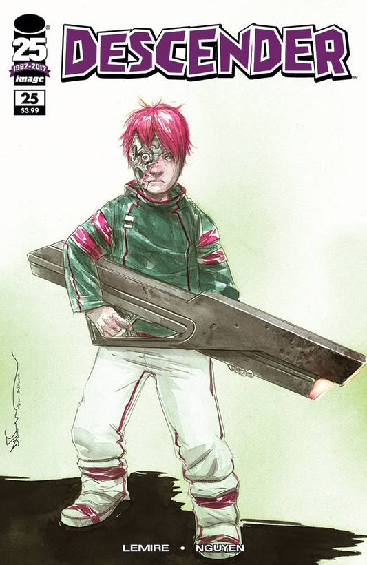 Descender #25 (Cvr C Walking Dead #104 Tribute Var) Image Comics Comic Book