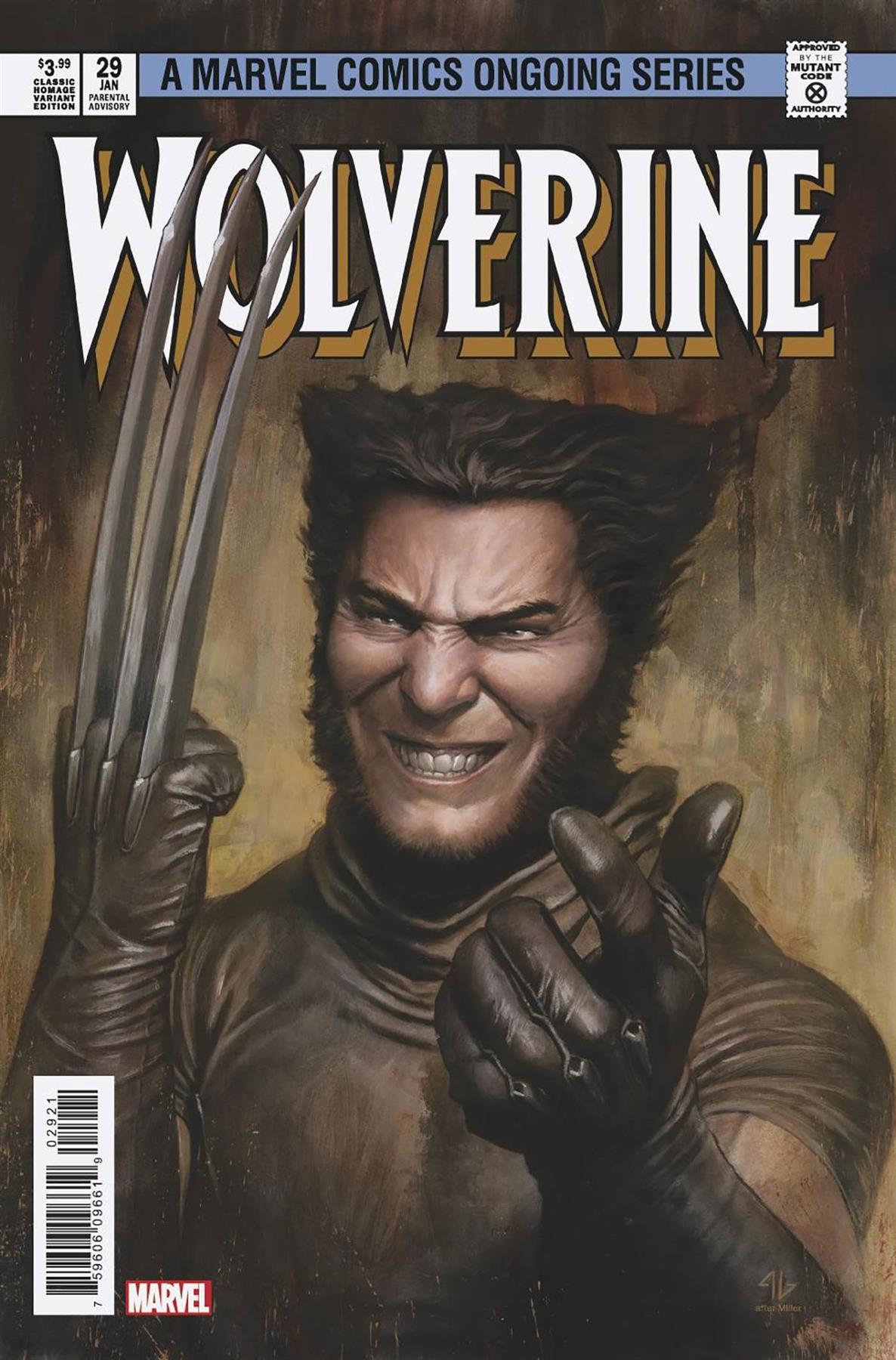 Wolverine #29 Granov Classic Homage Var (Granov Classic Homage Var) Marvel Prh Comic Book 2023