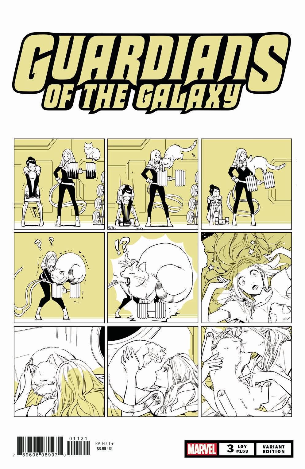 Guardians of the Galaxy #3 Fuji Cat Var Marvel Comics Comic Book