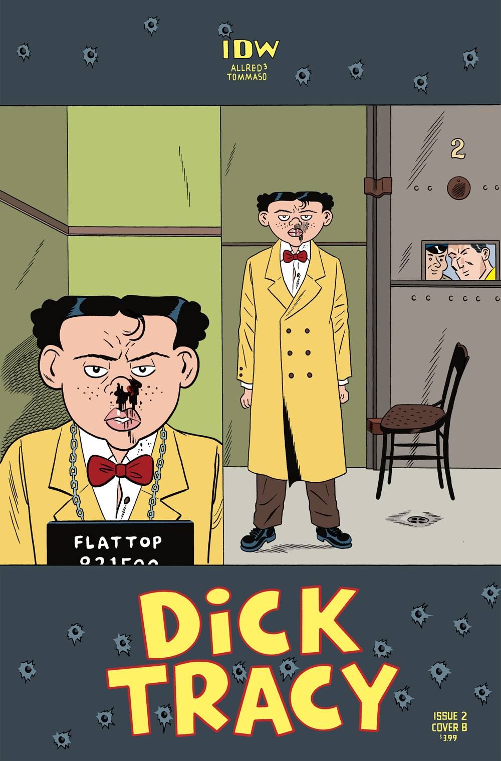 Dick Tracy Dead Or Alive #2 (Cvr B Tommaso) Idw Publishing Comic Book