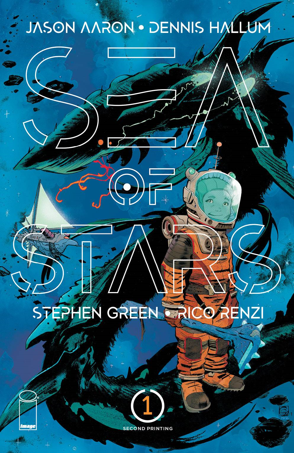 Sea Of Stars #1 (Cvr A Green) Image Comics Comic Book