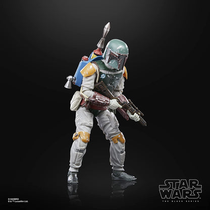 Sw Black E6 40th Ann 6in Boba Fett Dlx Action Figure