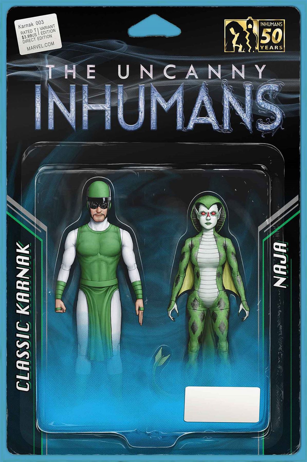 Karnak #3 Christopher Action Figure Two Pack Var (Christopher Action Figure Two Pack Var) Marvel Comics Comic Book