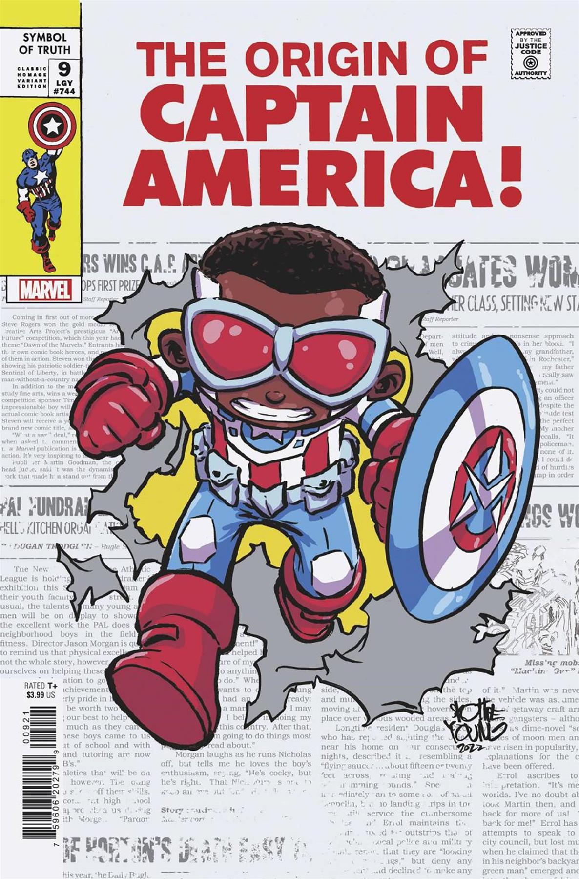 Captain America Symbol Of Truth #9 Maleev Classic Homage Var (Maleev Classic Homage Var) Marvel Prh Comic Book 2023