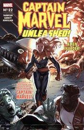 Captain Marvel #22 Clarke Captain Marvel Unleashed Horror Va (Clarke Captain Marvel Unleashed Horror Var) Marvel Comics Comic Book 2020