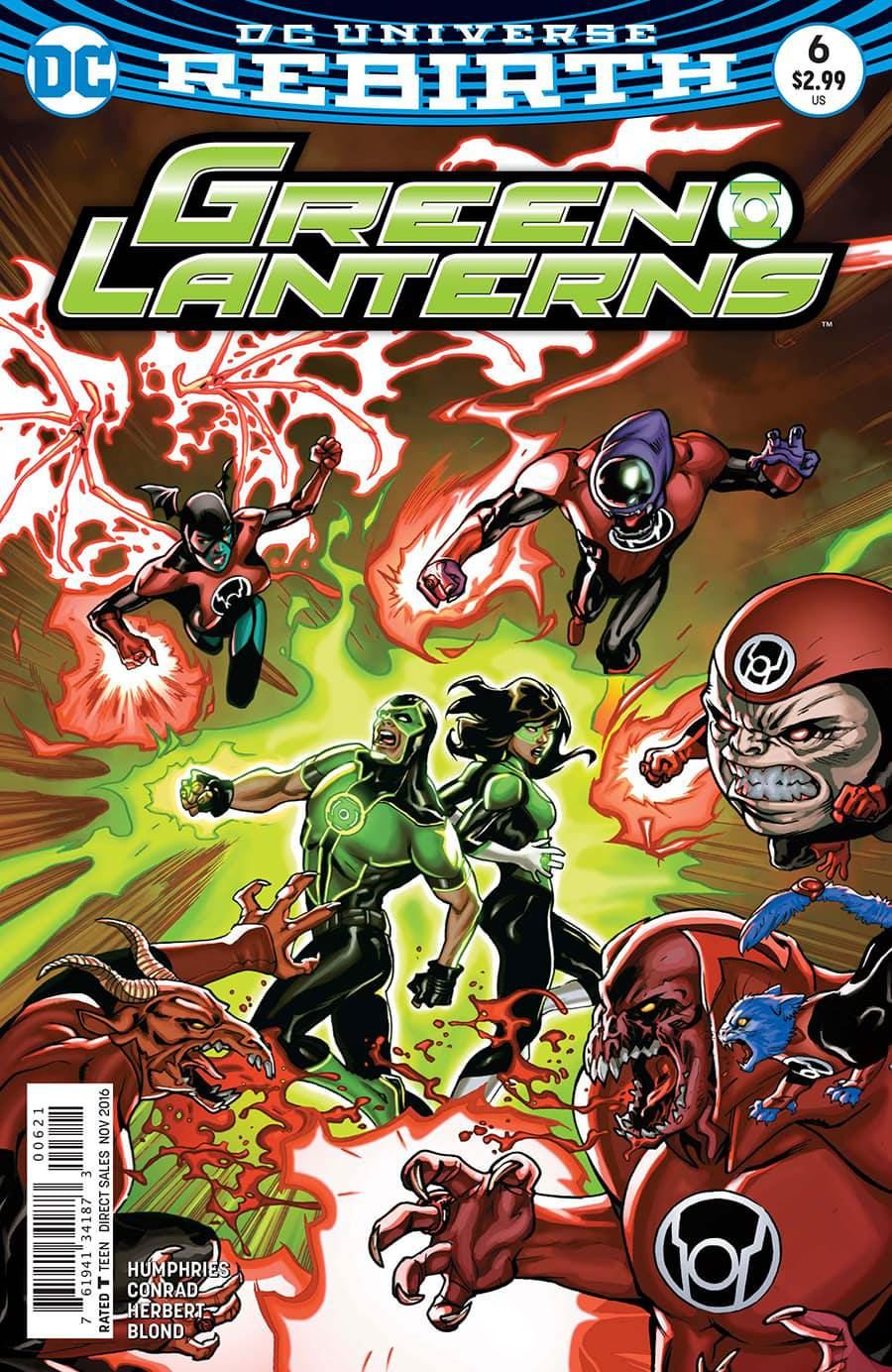 Green Lanterns #6 (Var Ed) DC Comics Comic Book