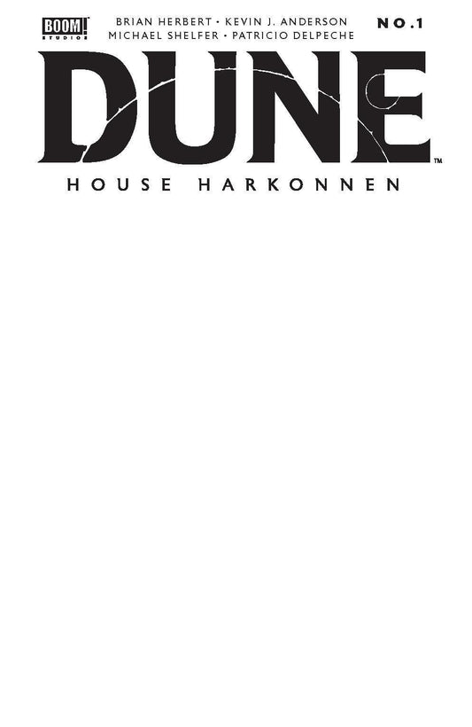 Dune House Harkonnen #1 (of 12) Cvr C Blank Sketch Var (mr) Boom! Studios Comic Book