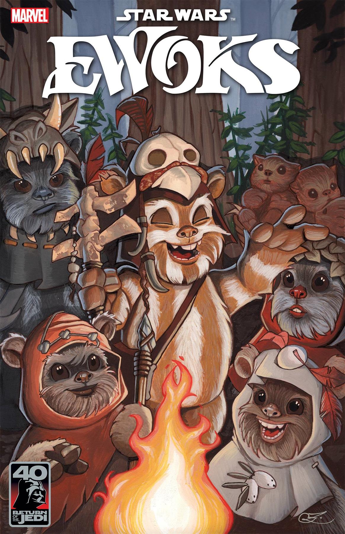Star Wars Return Of The Jedi Ewoks #1 Zullo Var (Zullo Var) Marvel Prh Comic Book 2023