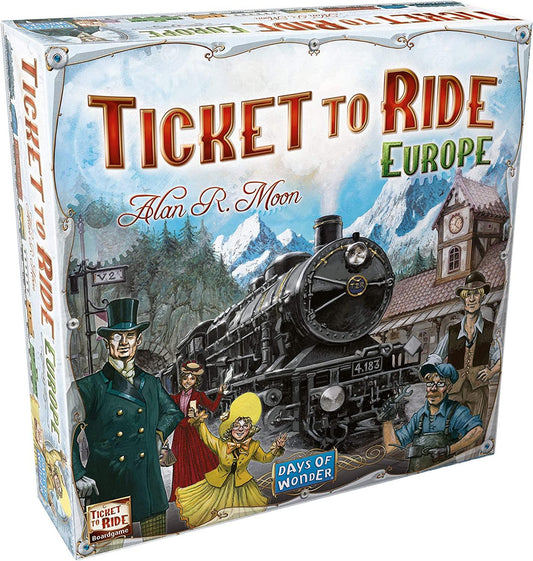 Ticket to Ride : Europe Board Game by Days of Wonder