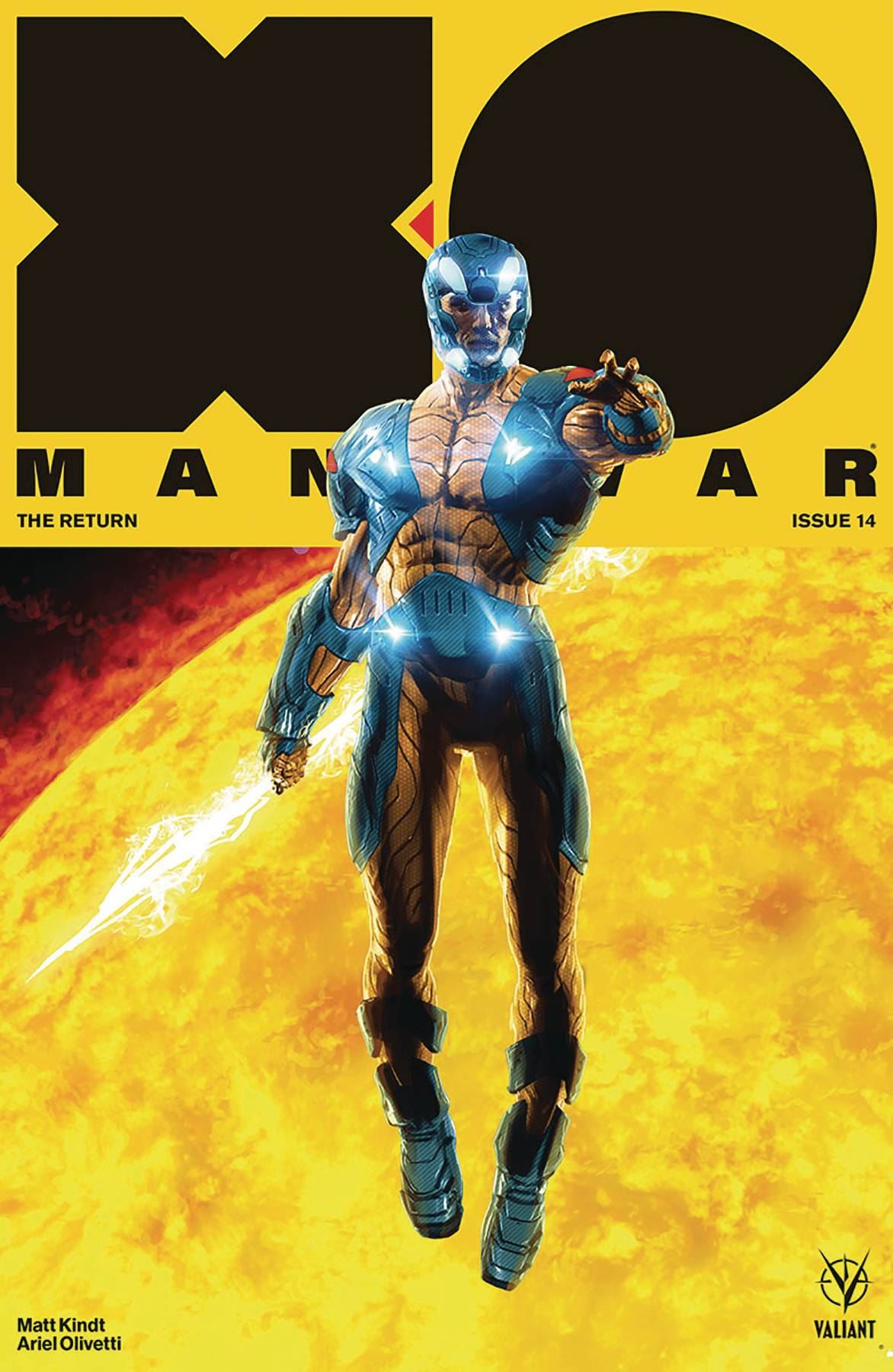 X-o Manowar (Cvr A Andrews) Valiant Entertainment Llc Comic Book