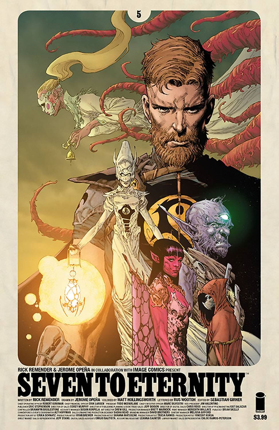 Seven To Eternity #5 (Cvr A Opena & Hollingsworth) Image Comics Comic Book