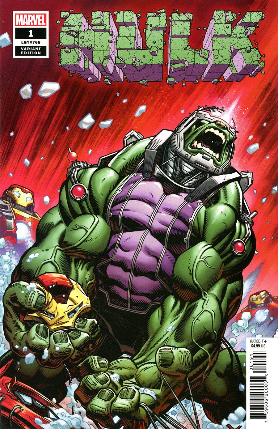Hulk #1 MCGUINNESS Var Marvel Prh Comic Book 2021