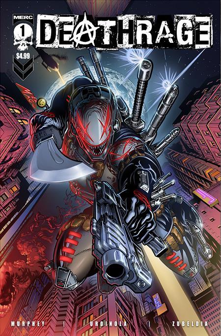Deathrage #1 (of 6) Cvr B Jeffrey Edwards Var Merc Comics Comic Book