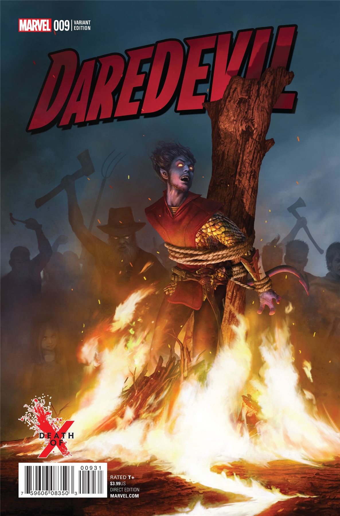 Daredevil #9 Death Of X Var (Death Of X Var) Marvel Comics Comic Book