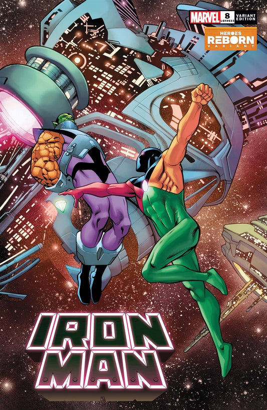 Iron Man #8 Pacheco Reborn Var Marvel Comics Comic Book