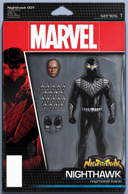 Nighthawk #1 Christopher Action Figure Var (Christopher Action Figure Var) Marvel Comics Comic Book