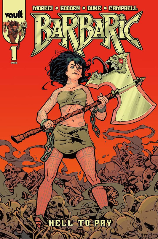 Barbaric Hell To Pay #1 Cvr B Gooden Vault Comics Comic Book