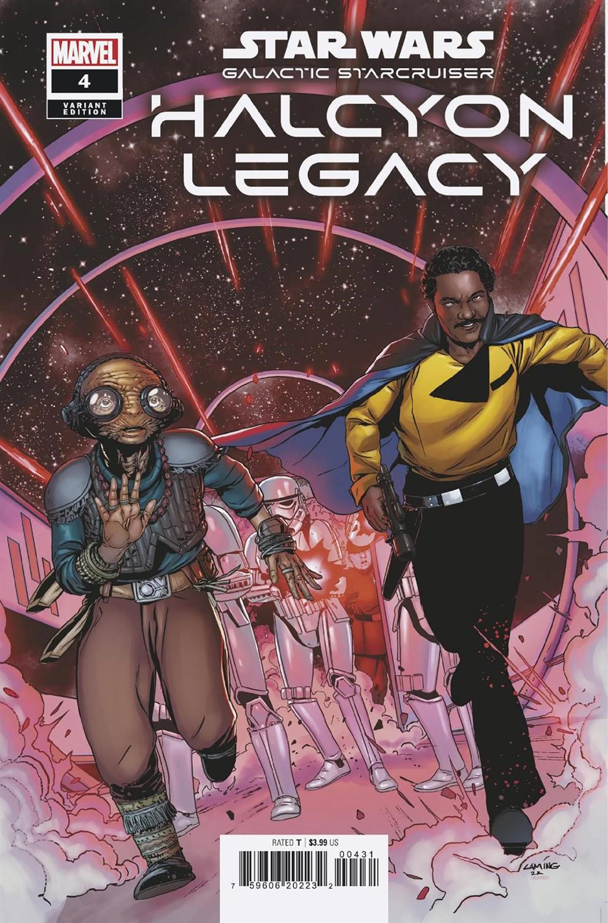 Star Wars Halcyon Legacy #4 (Rahzzah Var) Marvel Prh Comic Book 2022