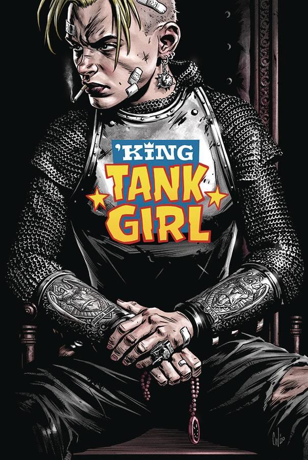 King Tank Girl #3 (of 5) Cvr B Wahl Cardstock Albatross Funnybooks Comic Book