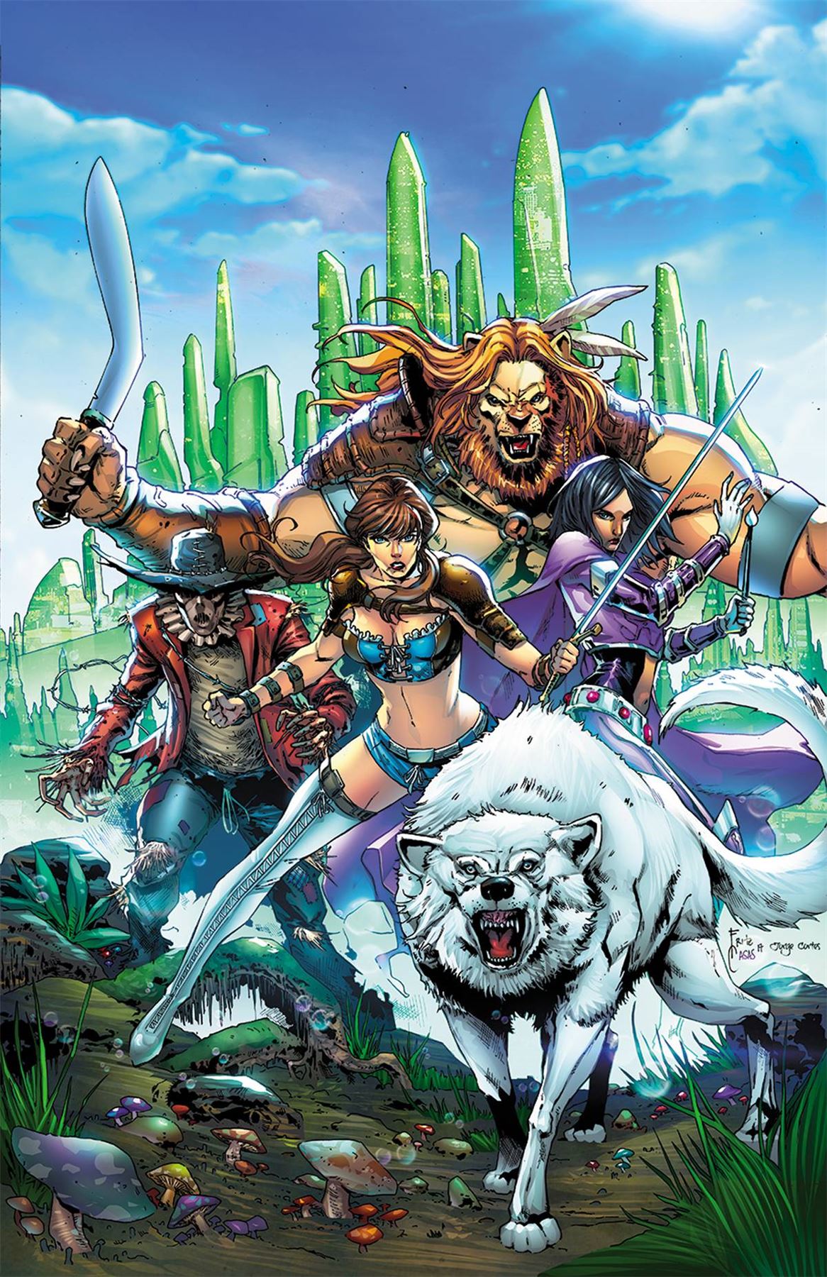 Oz The Wizard One Shot (Cvr D Casas) Zenescope Entertainment Inc Comic Book