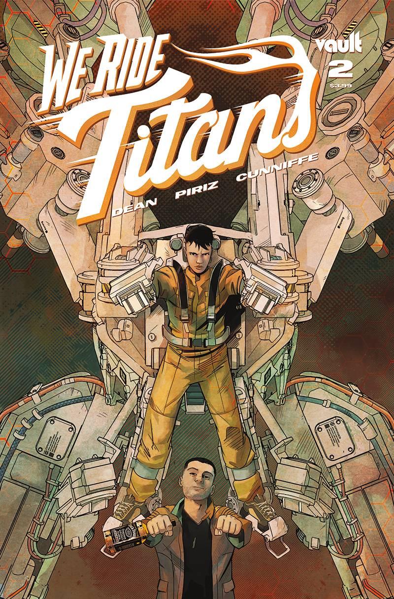 We Ride Titans #2 Cvr A Piriz Vault Comics Comic Book