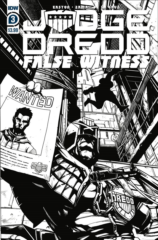 Judge Dredd False Witness #3 (Cvr A Zama) Idw Publishing Comic Book 2020