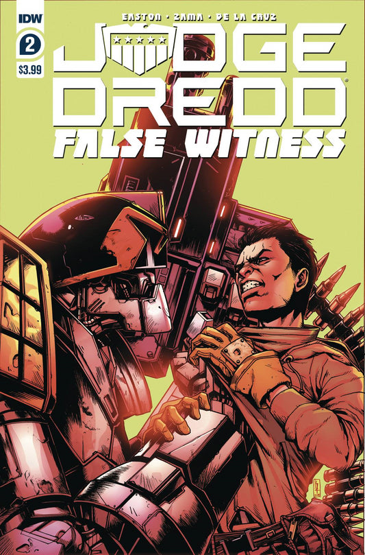 Judge Dredd False Witness #2 (Cvr A Zama) Idw Publishing Comic Book 2020