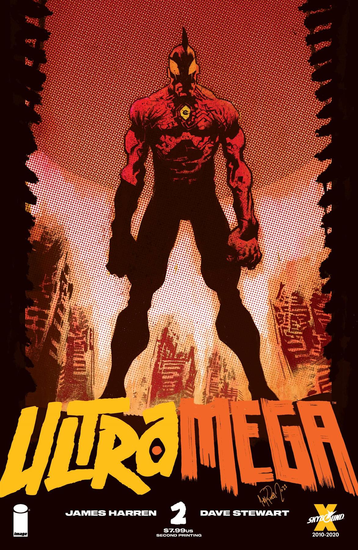 Ultramega By James Harren #2 2nd Ptg Cvr A Harren (mr) Image Comics Comic Book