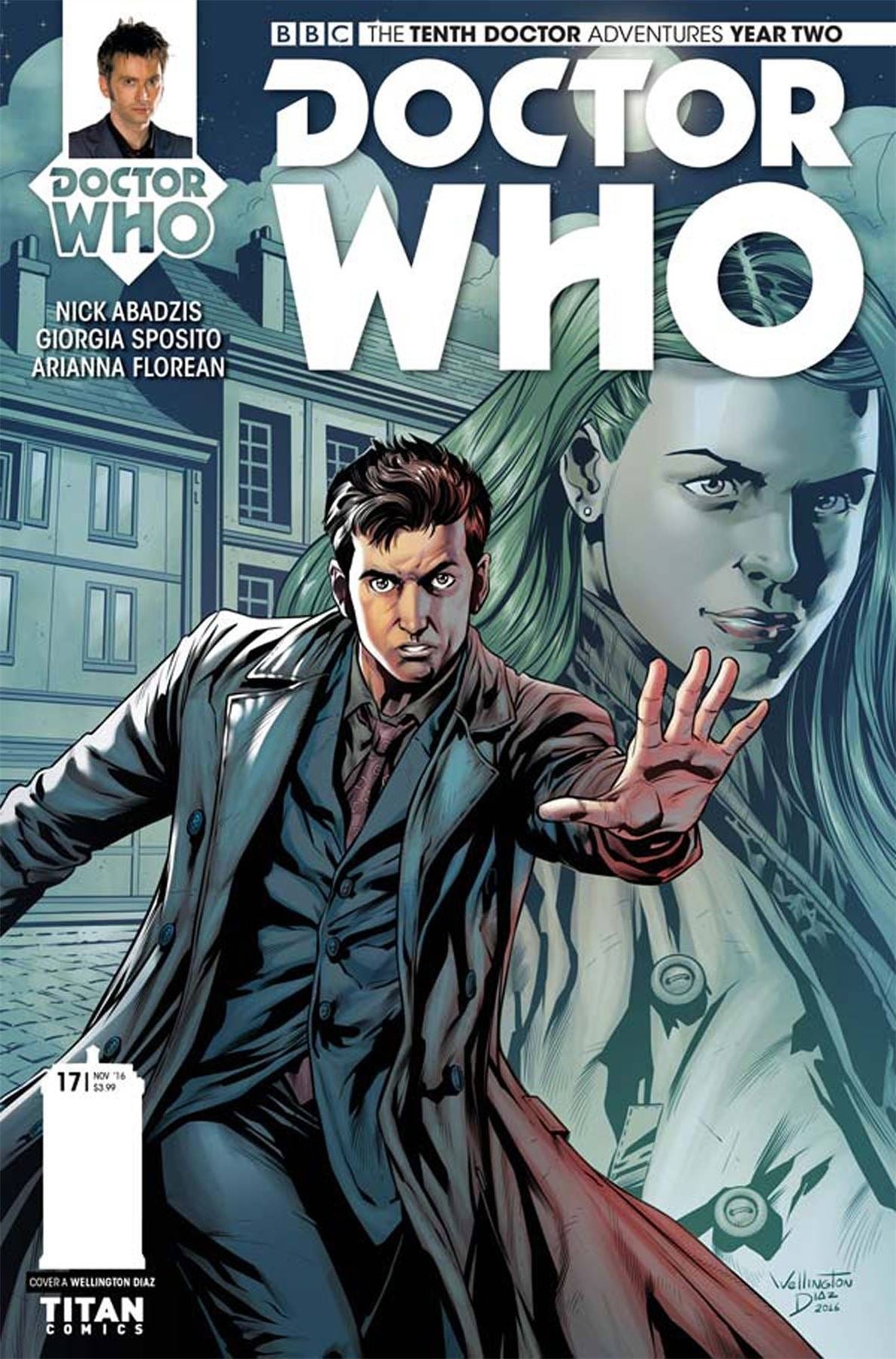 Doctor Who 10th Year Two #17 Cvr A Diaz (Cvr A Diaz) Titan Comics Comic Book