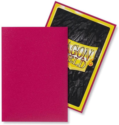 Dragon Shield Sleeves: Japanese Matte Magenta (Box Of 60)