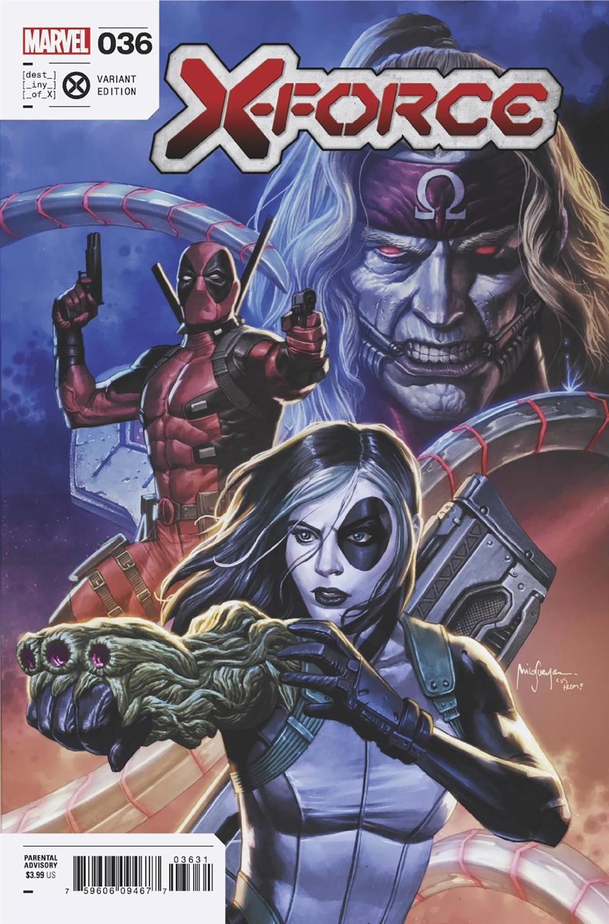 X-force #36 Suayan Var (Suayan Var) Marvel Prh Comic Book 2023