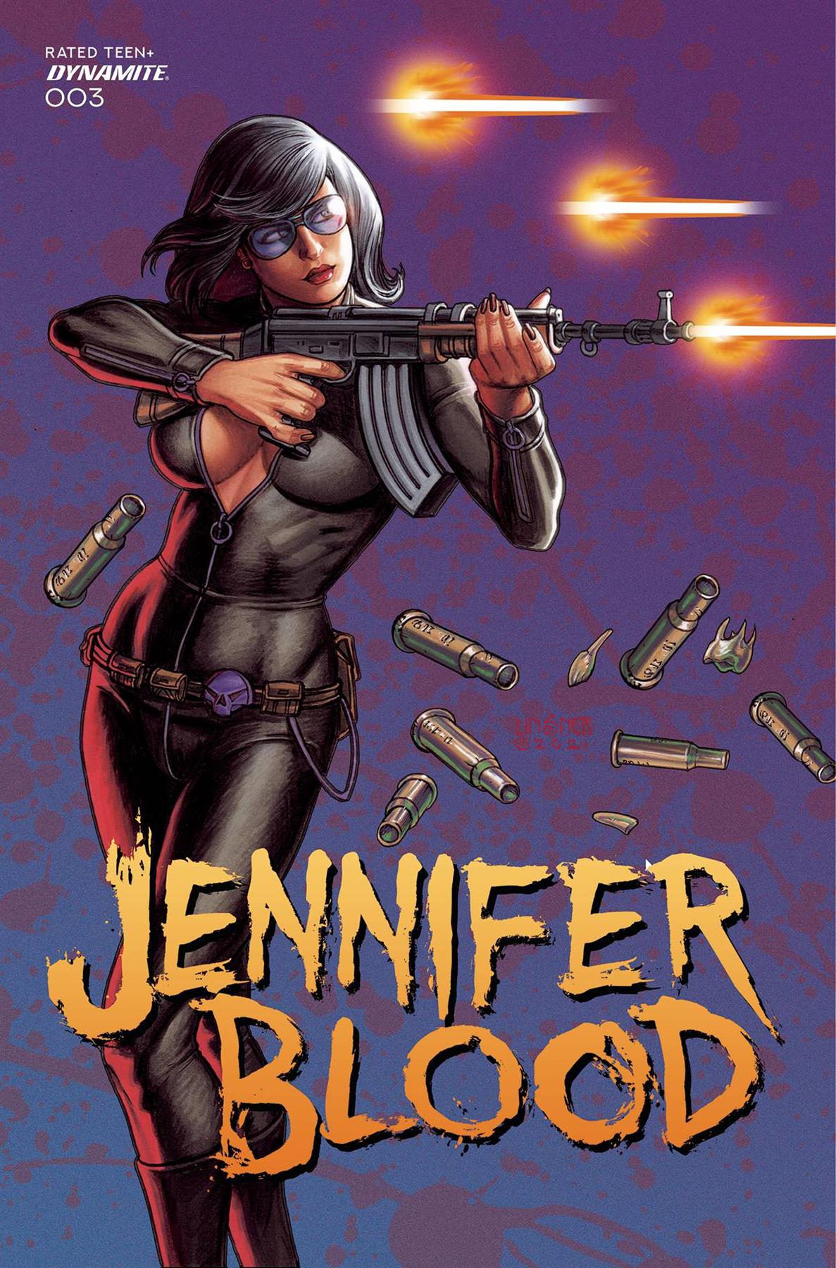 Jennifer Blood #3 Cvr B Linsner (mr) Dynamite Comic Book