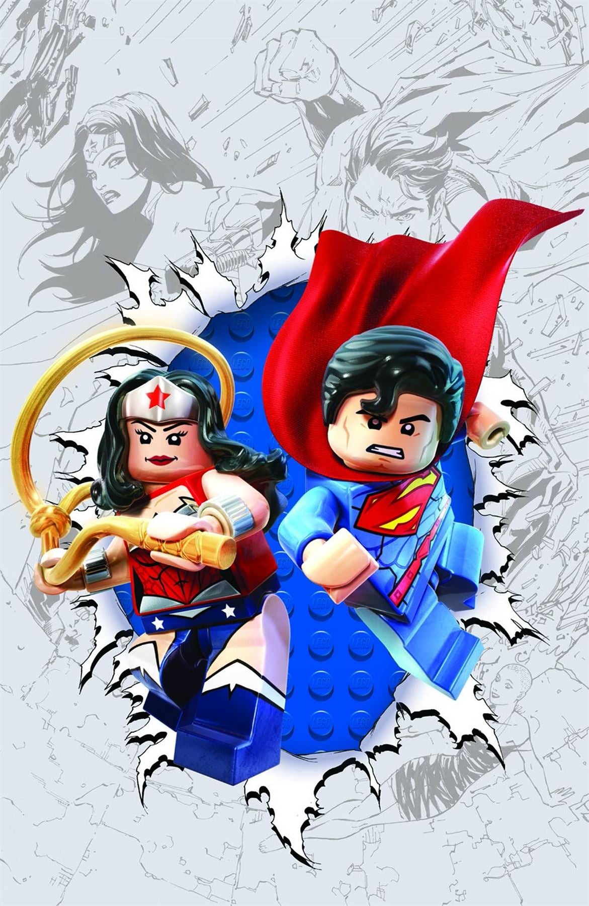 Superman Wonder Woman #13 Lego Var Ed DC Comics Comic Book