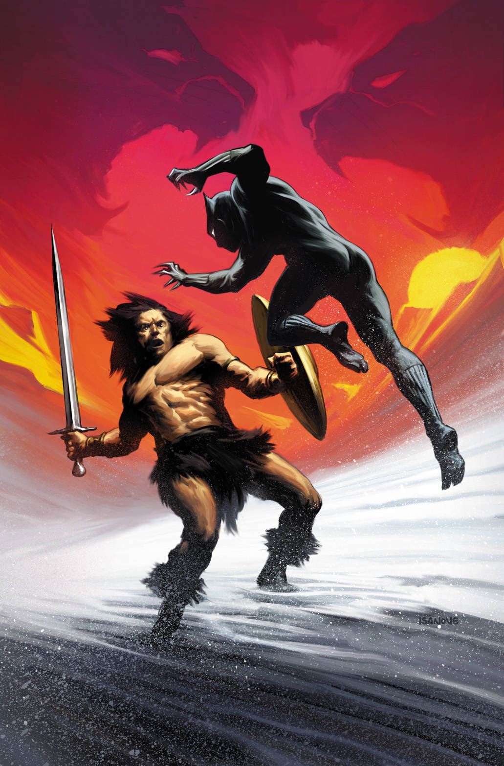 Black Panther #7 (Conan Vs Marvel Var) Marvel Comics Comic Book