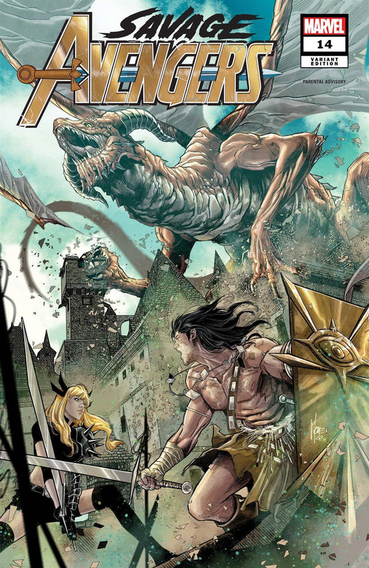 Savage Avengers #14 Checchetto Var (Checchetto Var) Marvel Comics Comic Book 2020